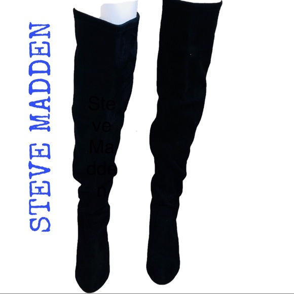 Steve Madden Shoes - ⤵️$99 STEVE MADDEN OVER THE KNEE SUEDE BOOTS SZ 8M